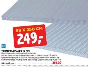 jem & fix TERMOTAGPLADE 10 MM tilbud