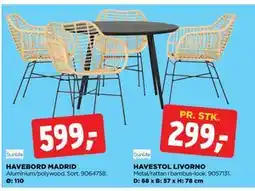 jem & fix HAVESTOL LIVORNO tilbud