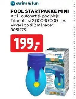 jem & fix POOL STARTPAKKE MINI tilbud