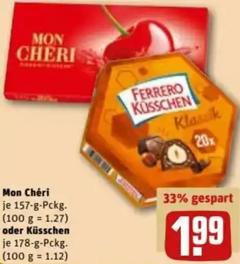 Mon Chéri Oder Küsschen