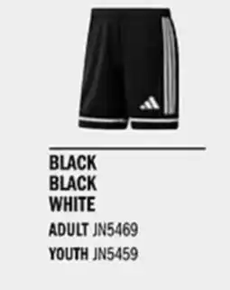 Sport Direct ADIDAS Short SQUA25 SHO Black black white tilbud