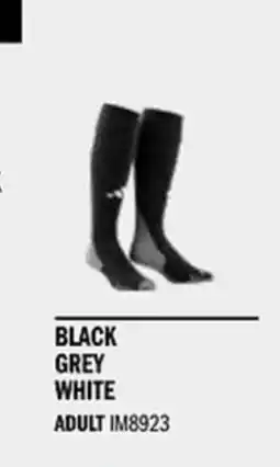 Sport Direct ADIDAS Adisock 24 Black grey white tilbud
