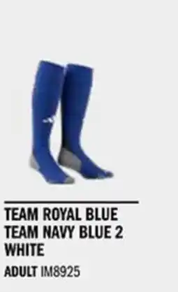 Sport Direct ADIDAS Adisock 24 Team royal blue Team navy blue 2 white tilbud