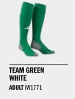 Sport Direct ADIDAS Adisock 24 Team green white tilbud