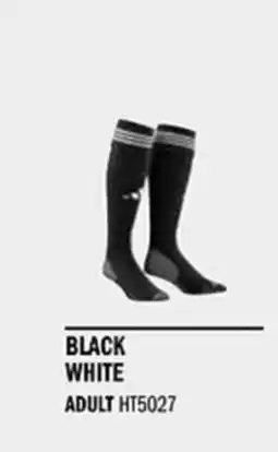 Sport Direct ADIDAS Adisock 23 Black white tilbud