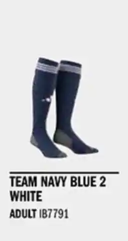 Sport Direct ADIDAS Adisock 23 Team navy blue 2 white tilbud