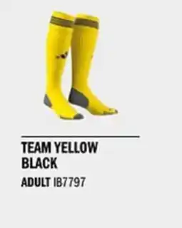 Sport Direct ADIDAS Adisock 23 Team yellow black tilbud