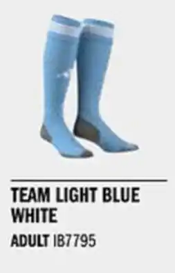 Sport Direct ADIDAS Adisock 23 Team light blue white tilbud