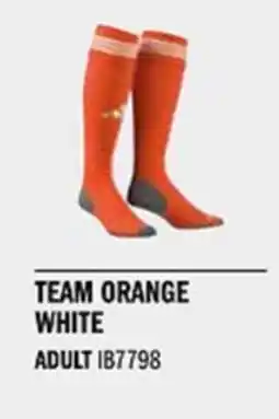 Sport Direct ADIDAS Adisock 23 Team orange white tilbud