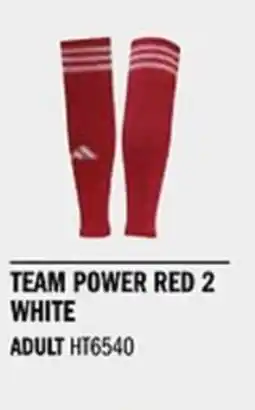 Sport Direct ADIDAS Team Sleeve 23 Team power red 2 white tilbud