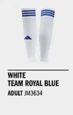 Sport Direct ADIDAS Team Sleeve 23 White team royal blue tilbud