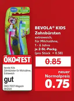 Kaufland BEVOLA® Kids Zahnbürsten tilbud