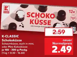 Kaufland K-CLASSIC Schokoküsse tilbud