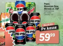Fakta Tyskland Pepsi, Mountain Dew, Mirinda el. 7UP tilbud