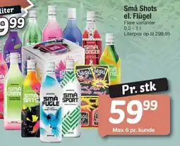 Fakta Tyskland Små Shots el. Flügel tilbud