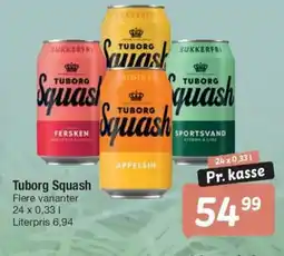 Fakta Tyskland Tuborg Squash tilbud