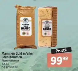 Fakta Tyskland Mammen Guld m/eller uden Kommen tilbud