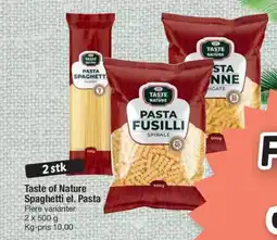 Fakta Tyskland Taste of Nature Spaghetti el. Pasta tilbud