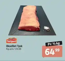 Fakta Tyskland Oksefilet Tysk tilbud