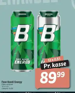 Fakta Tyskland FAXE KONDI Energy tilbud