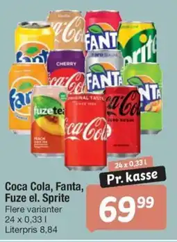 Fakta Tyskland Coca Cola, Fanta, Fuze el. Sprite tilbud