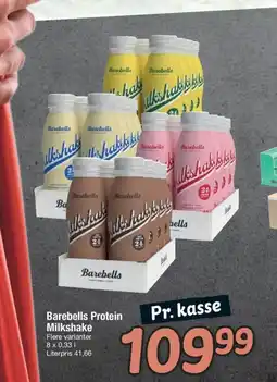 Fakta Tyskland Barebells Protein Milkshake tilbud
