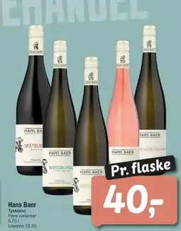 Fakta Tyskland Hans Baer tilbud