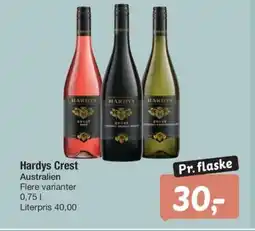 Fakta Tyskland HARDYS CREST tilbud