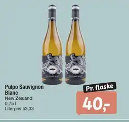 Fakta Tyskland Pulpo Sauvignon Blanc tilbud