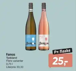 Fakta Tyskland Famos tilbud