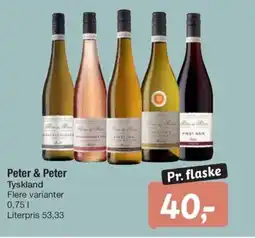 Fakta Tyskland Peter & Peter tilbud