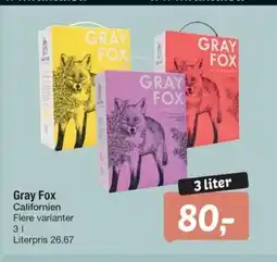 Fakta Tyskland Gray Fox tilbud