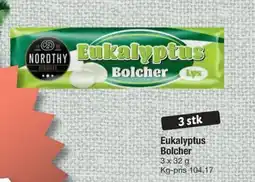 Fakta Tyskland Eukalyptus Bolcher tilbud