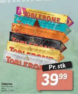 Fakta Tyskland TOBLERONE tilbud