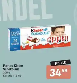 Fakta Tyskland Ferrero Kinder Schokolade tilbud