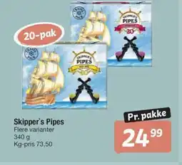 Fakta Tyskland Skipper's Pipes tilbud