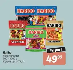 Fakta Tyskland HARIBO tilbud