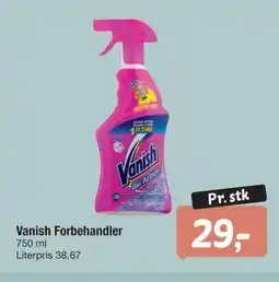 Fakta Tyskland Vanish Forbehandler tilbud