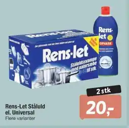Fakta Tyskland Rens-Let Ståluld el. Universal tilbud
