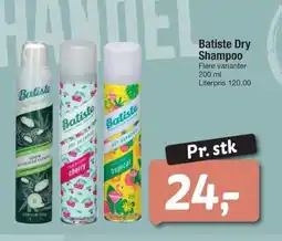Fakta Tyskland Batiste Dry Shampoo tilbud