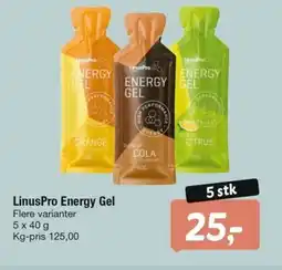 Fakta Tyskland LinusPro Energy Gel tilbud