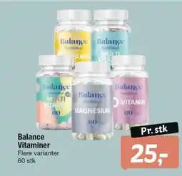 Fakta Tyskland Balance Vitaminer tilbud