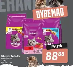 Fakta Tyskland Whiskas Tørfoder tilbud