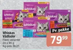 Fakta Tyskland Whiskas Vådfoder tilbud