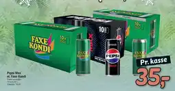 Fakta Tyskland PEPSI Max el. FAXE KONDI tilbud