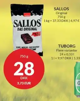 Nielsen's Discount SALLOS Original tilbud