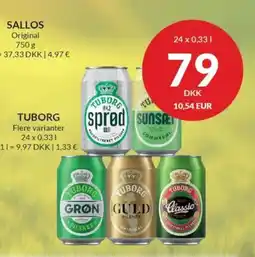 Nielsen's Discount TUBORG tilbud