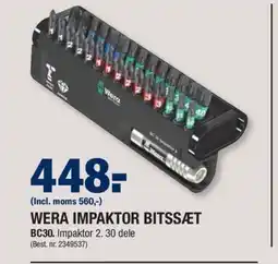 Stark WERA IMPAKTOR BITSSÆT tilbud