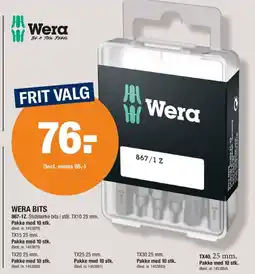 Stark WERA BITS tilbud
