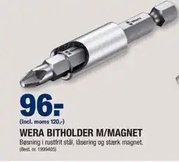 Stark WERA BITHOLDER M/MAGNET tilbud